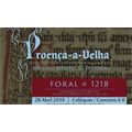 Comemoração: "Oitocentos anos do foral de Proença-a-Velha-1218-2018"
