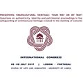 Congresso internacional: "Preserving transcultural heritage: your way or my way?"